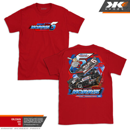 2025 McClelland 6  T-Shirt – Red (Preorder)