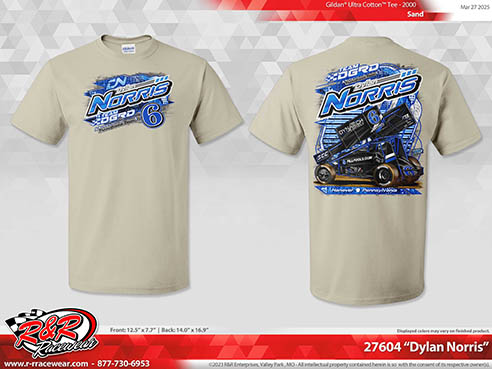 2025 Norris DGRD 6 T-Shirt – Sand