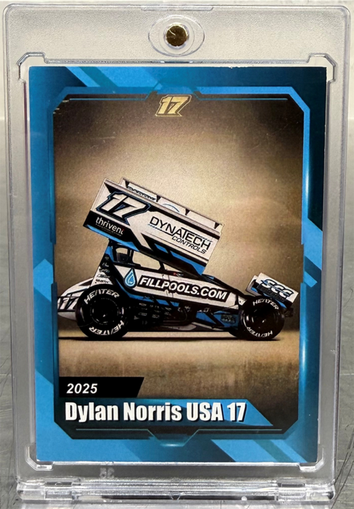 Dylan Norris 17 Trading Card