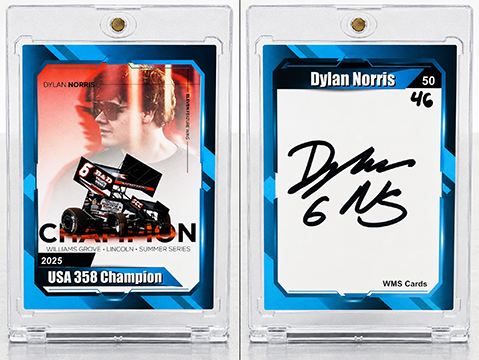 Dylan Norris 6 Trading Card