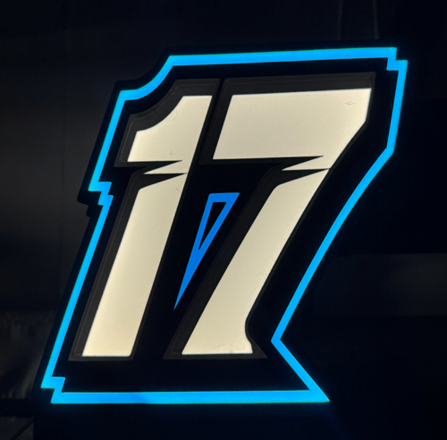 Light Up 17 Sign